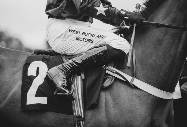 Jockey Riding - Copyright - Emily Morrill