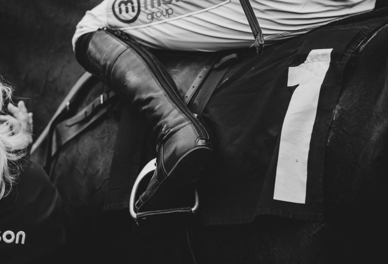 Jockey Riding - Copyright - Emily Morrill