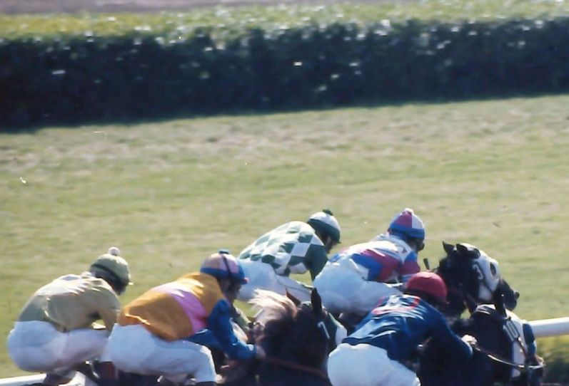Del Mar tight finish