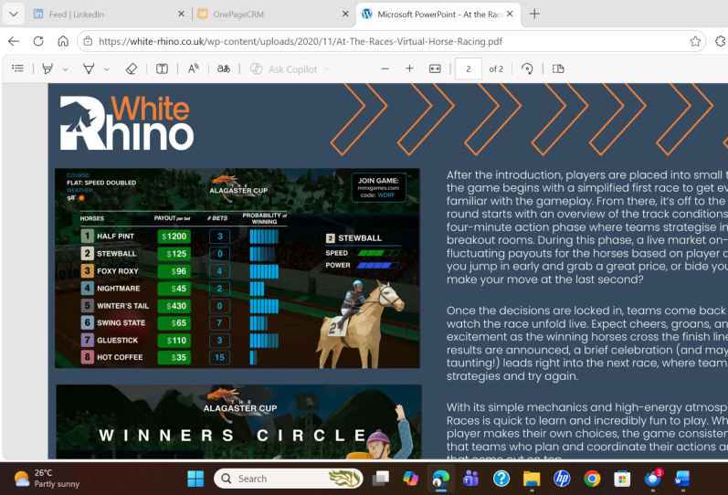 Digital game