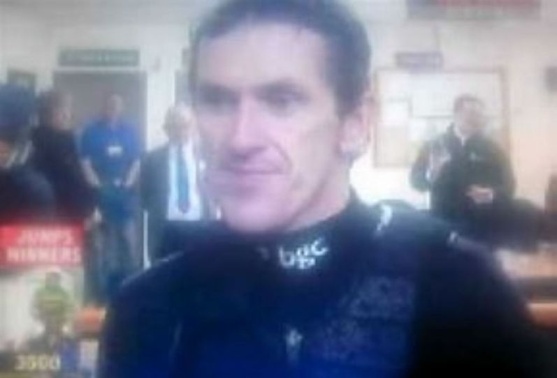 AP McCoy interviewed after his 3,000th winner
