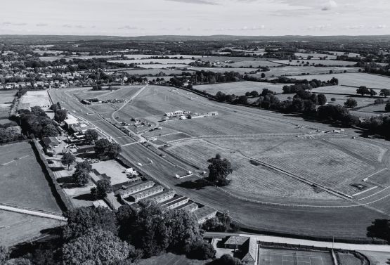 Drone Image of Plumpton Racecourse